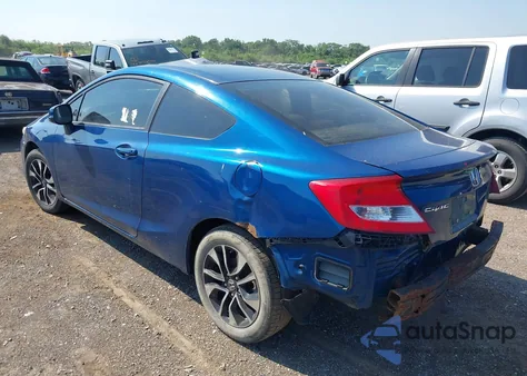 2013 Honda Civic Ex from USA, damaged, VIN 2HGFG3B87DH502937